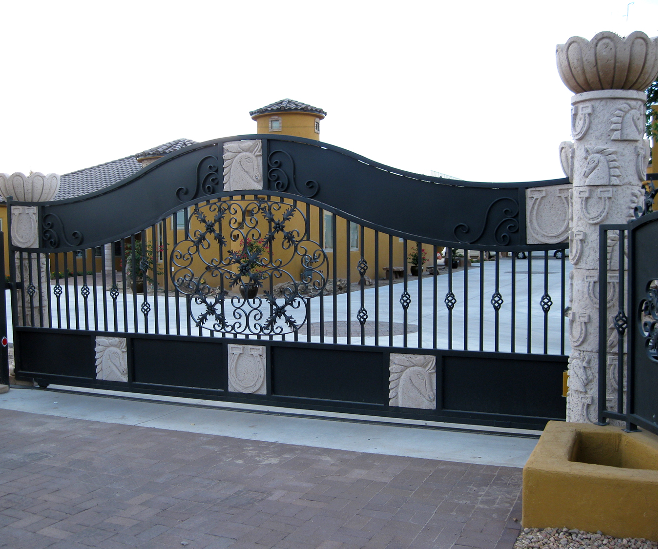 Automatic Gates Marquez Iron Works Albuquerque Iron Gates
